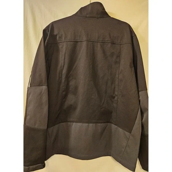 Alaska Origin Mens The Viking Juneau Softshell Jacket Black Gray Large - Picture 6 of 14